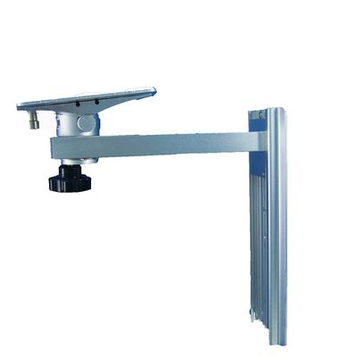 Wandhalterung für Monitor, ohne Aufbewahrungskorb, Wandhalterung mit geradem Arm aus Aluminiumlegierung, Gerätemonitorständer