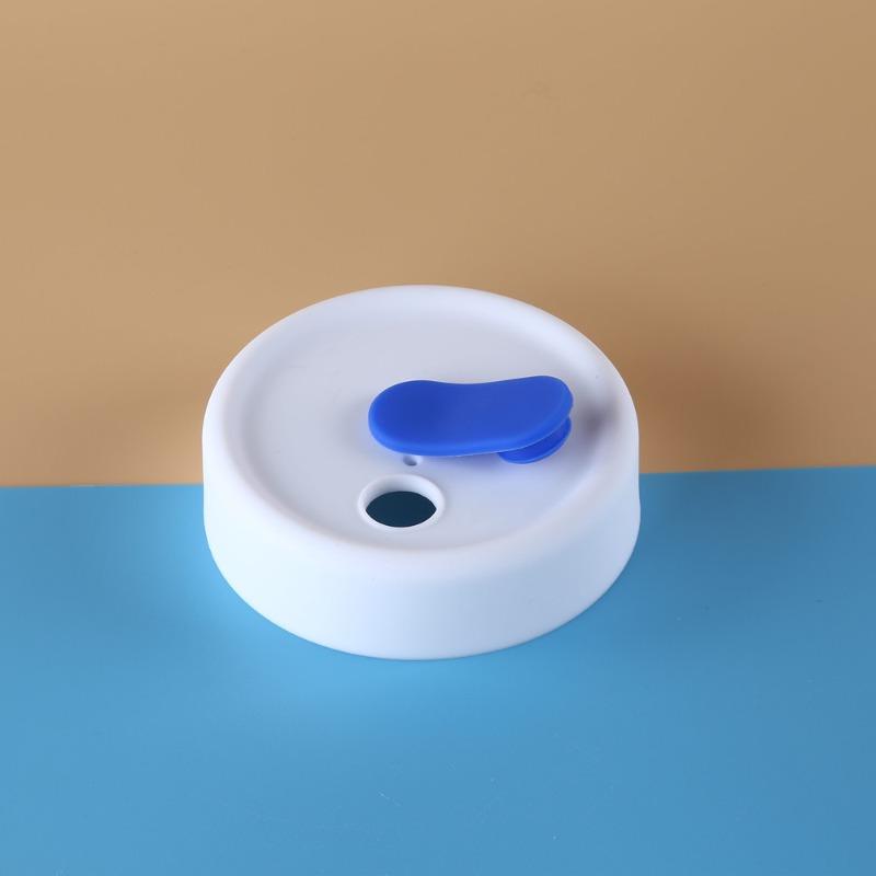 Double-hole Cover, Straw Silicone Cap, Buckle Silicone Cover, Cute, Cartoon, Dust-proof, Can Accommodate Large Straw