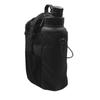 Magnetic Gym Sling Bag Black Large Oxford Cloth Zipper Closure Adjustable Strap for Gym Sports Travel