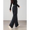 TERRE BLEUE Women's Fleece-Lined Straight-Leg Casual Pants