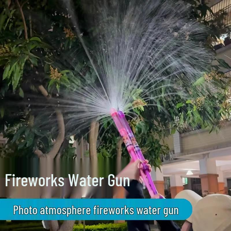 2025 Children's Hot-Selling Water Fireworks Gun: Atmosphere Props for Kids' Delight