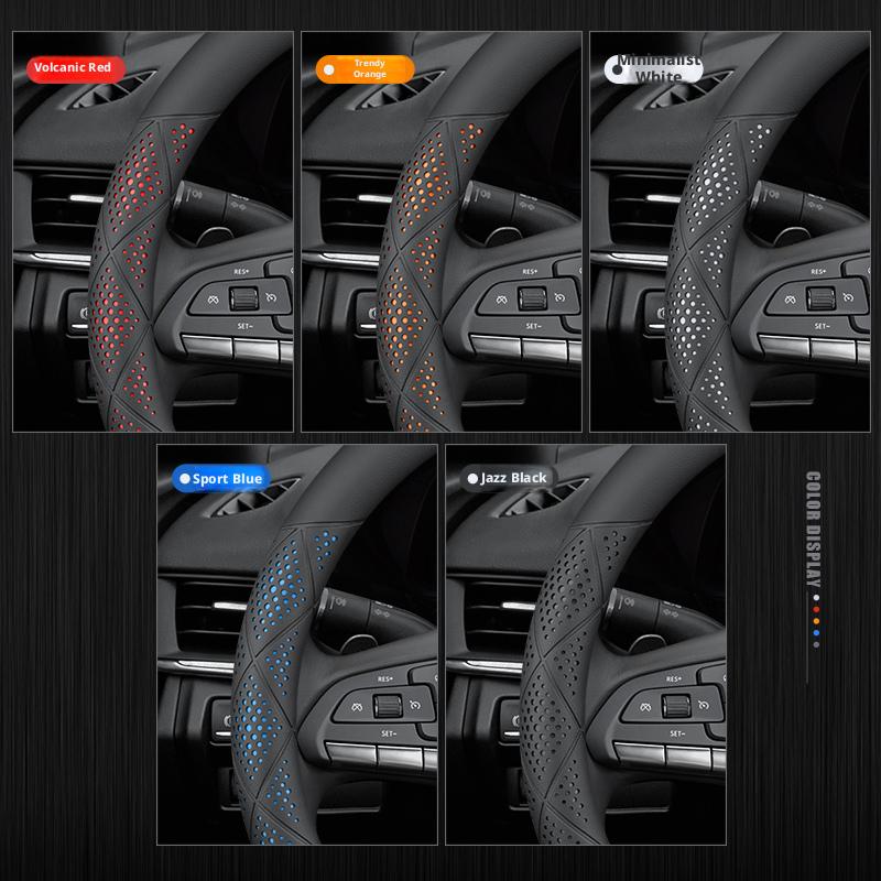 37-38cm Sport Steering Cover All Seasons For JETOUR T2 T1 Dashing X70 PLUS X90 PLUS X50 Sport Non Slip Comfort Grip Car Styling