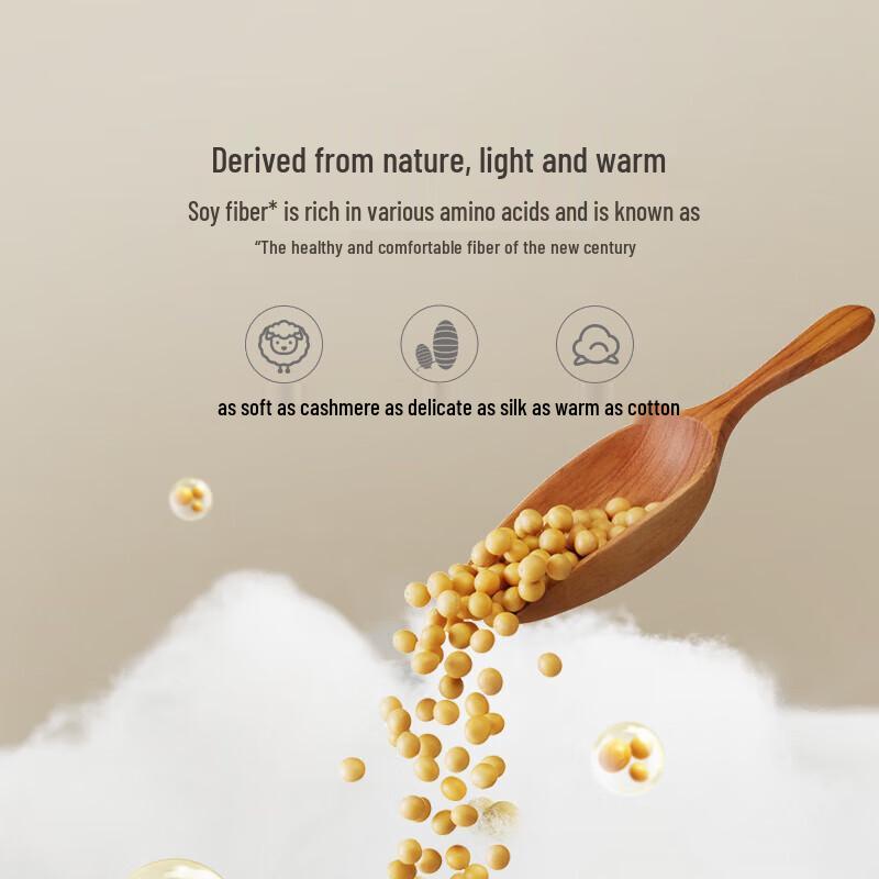 LUOLAI Soybean Fiber Antibacterial All-Season Comforter