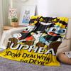 Cuphead Vintage Stars Blanket, High quality Comfortable for All Seasons, Home Decor, Warmth and Comfort