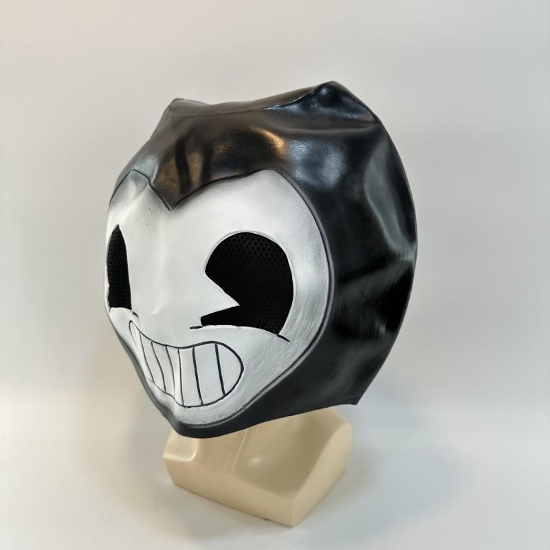 Bendy Ink Machine Funny Mask Latex Full Head Halloween Cosplay Costume Party Props