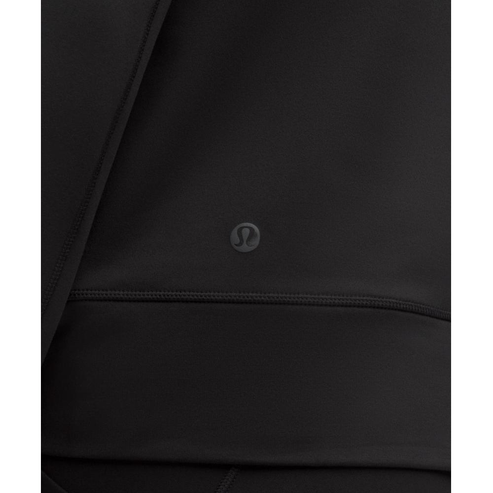 Lululemon It S Rulu Fleece Long Sleeve Shirt Black