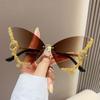 Rhinestone Butterfly Unique Sunglasses Womens Fashion Shades Personality