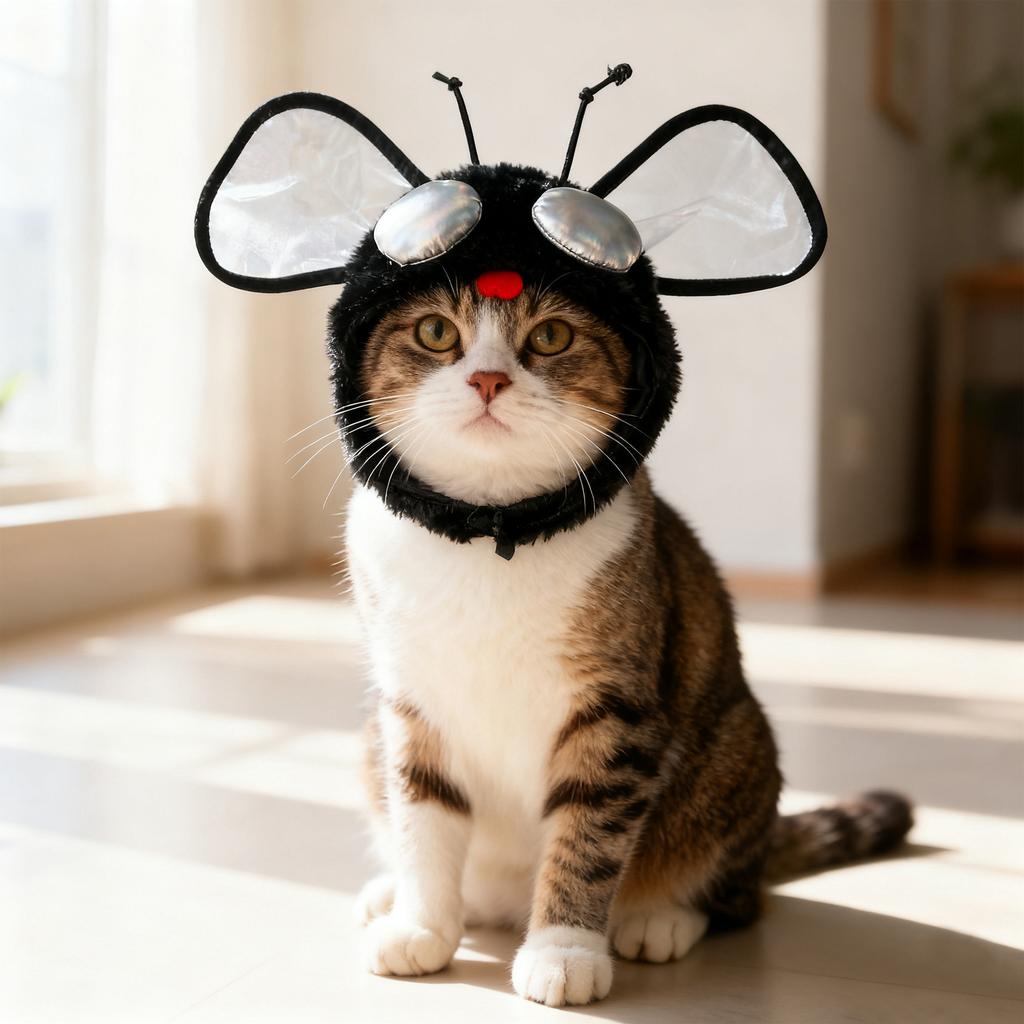 New Pet Hat Fly Hat Change-up, Cat and Dog Funny Change-up Cute Hat Decoration
