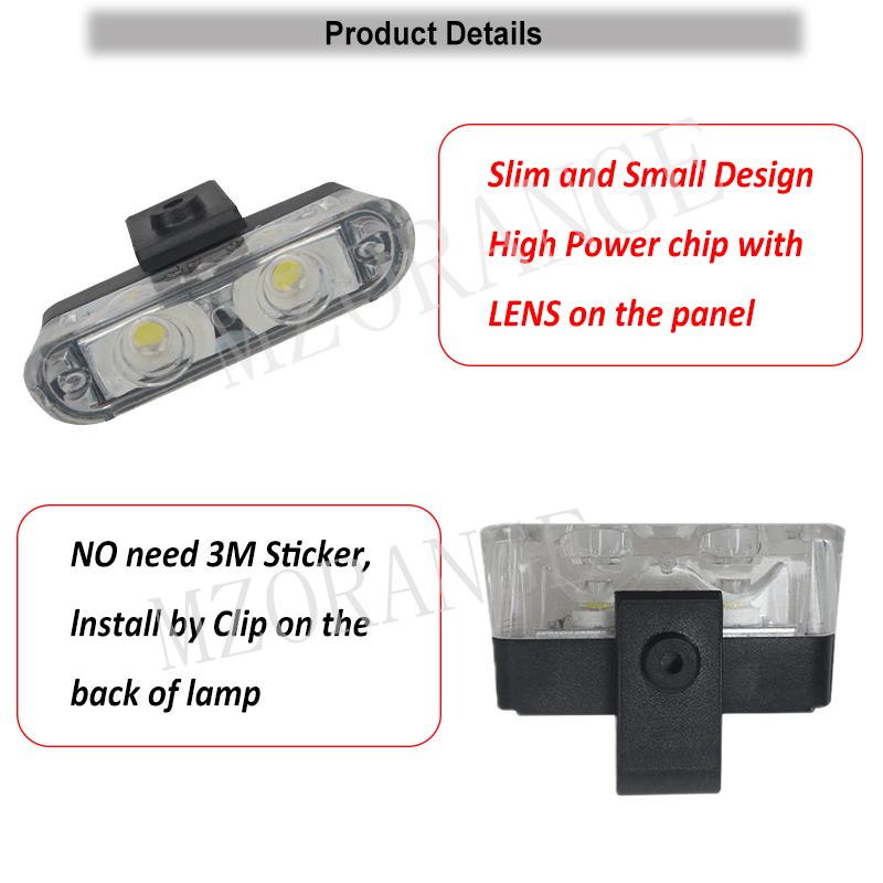 2 LED Lumini Stroboscopice de Poliție pentru Grila Frontală a Mașinii Semnal Universal Intermitent Lumină Stroboscopică de Urgență Accesorii Auto