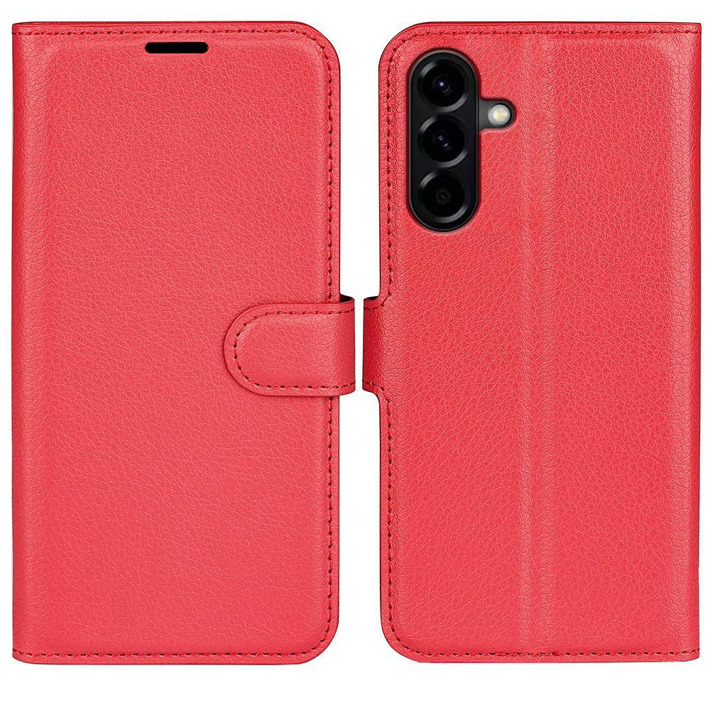 For Samsung Galaxy A57 5G Case Wallet Stand Litchi Texture Shockproof Leather Phone Cover
