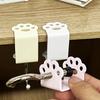 Cat Claw Hook Adjustable Desk Edge Hook Bag Hook Table Side Hanging Storage Rack Headset Desk Hanger School Home Universal Hook