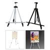 Folding Easel Tripod Stand Practical Tripod Stand Aluminum Alloy Triangle Telescopic for Canvases Event Photo Art Drawing Easels