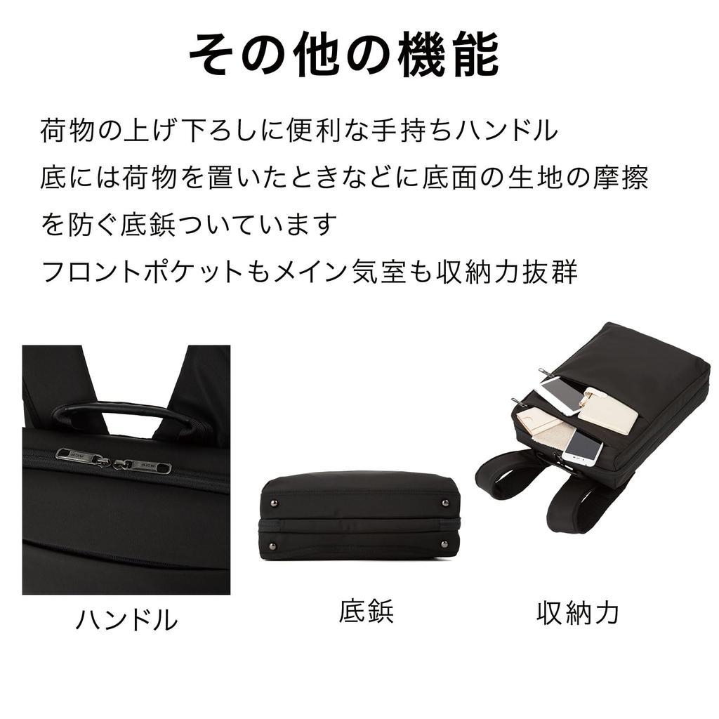 Ace Business Backpack, Alay F, Fits A4 Size and 14-inch PC, No. 6884200