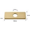 Bathroom Faucet Accessories Hole Cover Deck Plate 6/10 Inch Bathroom Sink Unused Mounting Escutcheon 304