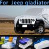 For Jeep Gladiator Outdoor Protection Full Car Covers Snow Cover Sunshade Waterproof Dustproof Exterior Car Cover Protection