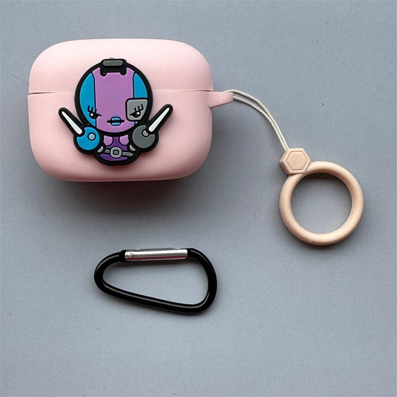 Applicable to OnePlus Nord Buds 1r Wireless Bluetooth Headset Case Stereoscopic 1v Cartoon Soft Case
