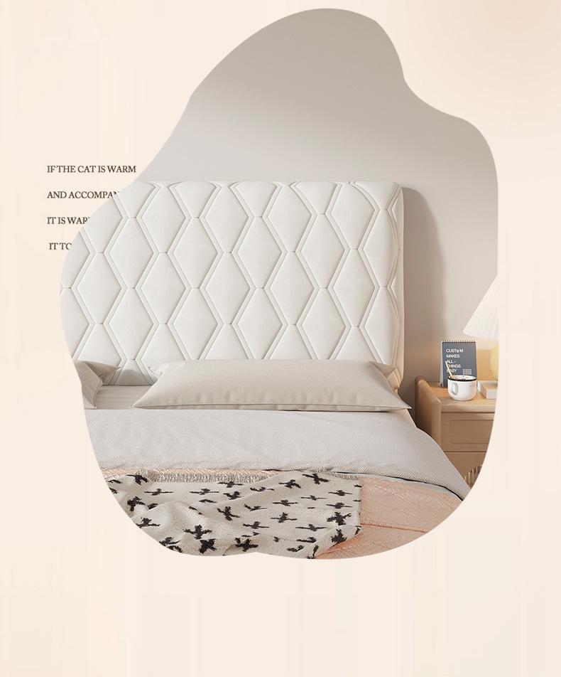 European-Style Dustproof Soft Fabric Headboard Cover