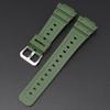 Rubber Strap for Casio G SHOCK GA 2100 DW-5600 Sport Bracelet Watch Band Stainless Steel Buckle TPU 16mm Replacement  Wristband