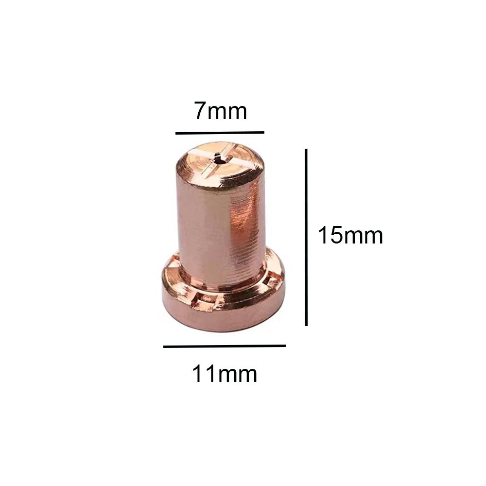 PT31 LG40 Długa końcówka elektrody Przedłużona dysza 40A Przecinarka plazmowa powietrzna CPT 31 Materiały eksploatacyjne do cięcia TIG