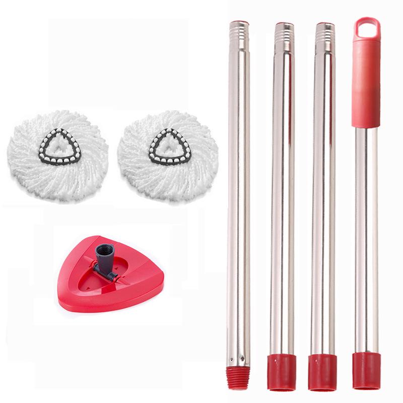 Hot-Selling Spin Mop Compatible Head and Pole Disc Accessories