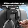 1/2PCS Car Back Seat Hook Hanging Storage Mobile Phone Holder Stand Rear Seat Phone Headrest Lazy Bracket For IPhone Samsung