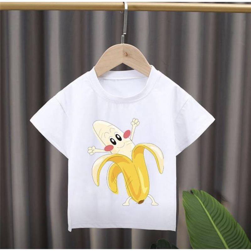 Fruit Cartoon Print T-Shirt Children'S Jacket
