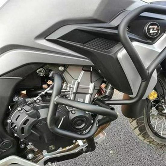 

Kaiyue 500X 304 Stainless Steel Crash Bars: Engine & Fuel Tank Protector серебряный