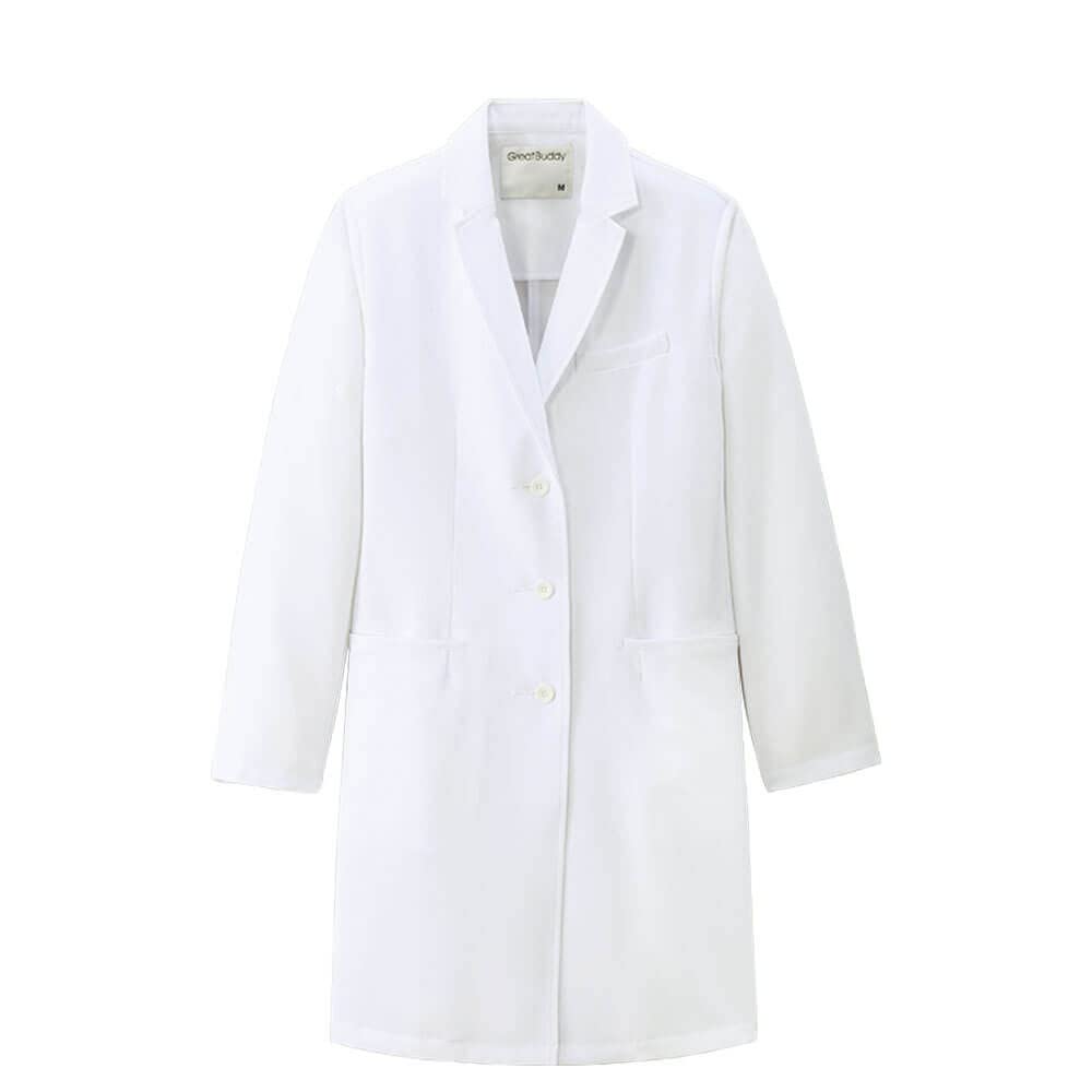 

Great Buddy Herringbone Stretch Doctor Coat SDGs17 Medical Doctor White Coat Training Coat M White 9693201A [Детская] белый