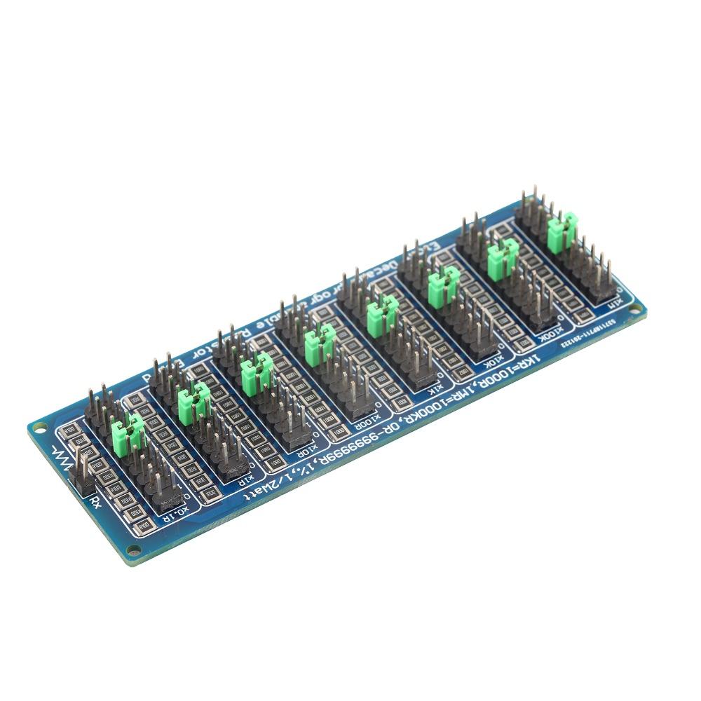 0.1R Accuracy Slide Resistor Board 0.1R - 9999999R Resistance Module  Laboratory Equipment