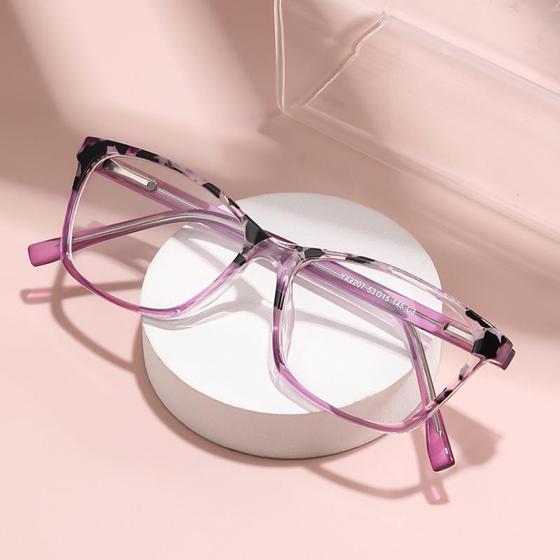 Fashion Reading Glasses With Inserted Spring Legs And High-definition Blue Light Shavings Reading Glasses 2207
