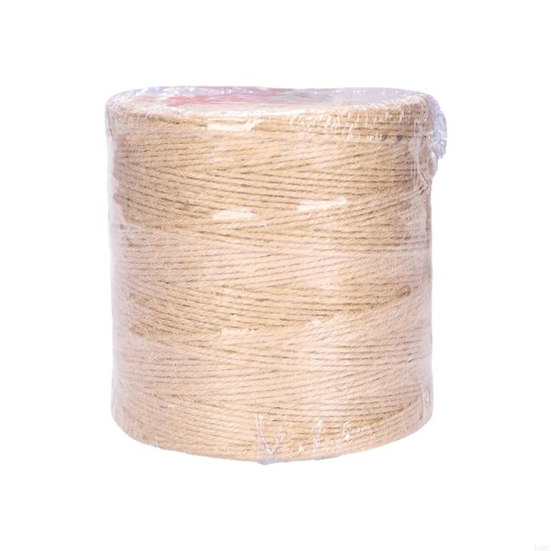 Natural Fiber Twine Multipurpose Heavy Duty Wrapping Rope String For Handmade Craft Gardening Home Decoration Packaging
