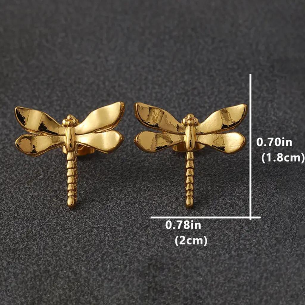 1 Stück Mode Retro Damen Ohrringe Libellen Ohrringe