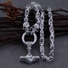 1 Stück Punk Herren Skelett Hammer Anhänger Halskette, Wikinger Herren Street Party Mode Geschenk Halskette Schmuck