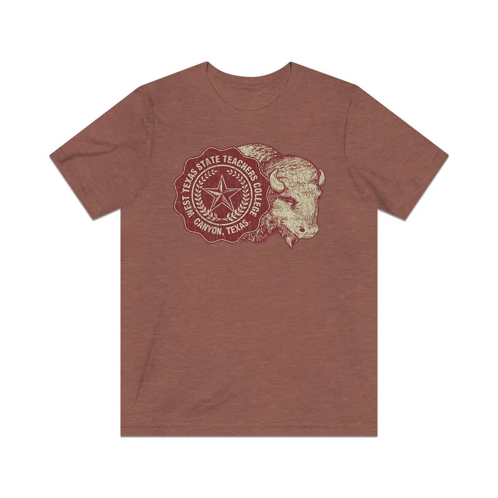Мужская футболка West Texas State Teachers College 1923 года, винтажная 4XL