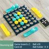 1 Box Bounce Ball Party Game, Table Jumping Ball Toys, Family Party Board Game, Children Puzzle Toys
