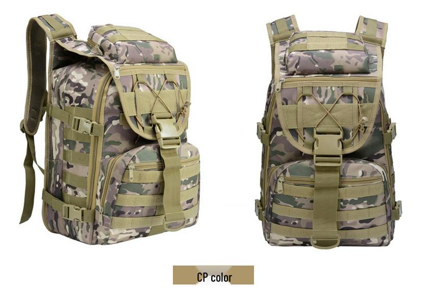 X7 Tactical Waterproof Men's Hiking Backpack - Outdoor Travel & Camping Double Shoulder Bag