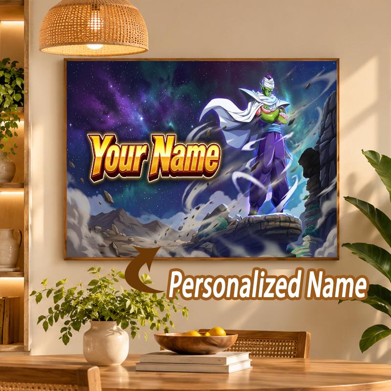 Piccolo Custom Name Diamond Painting Personalized 5D Full Drill DIY Diamond Art Home Decor