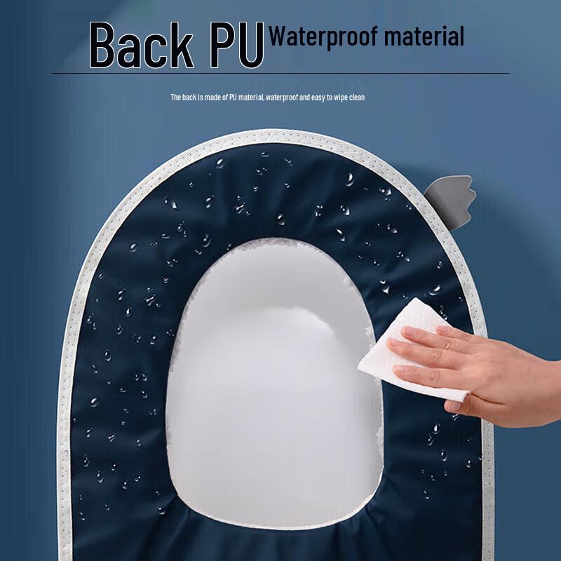 Plush Warm Washable Toilet Seat Cover