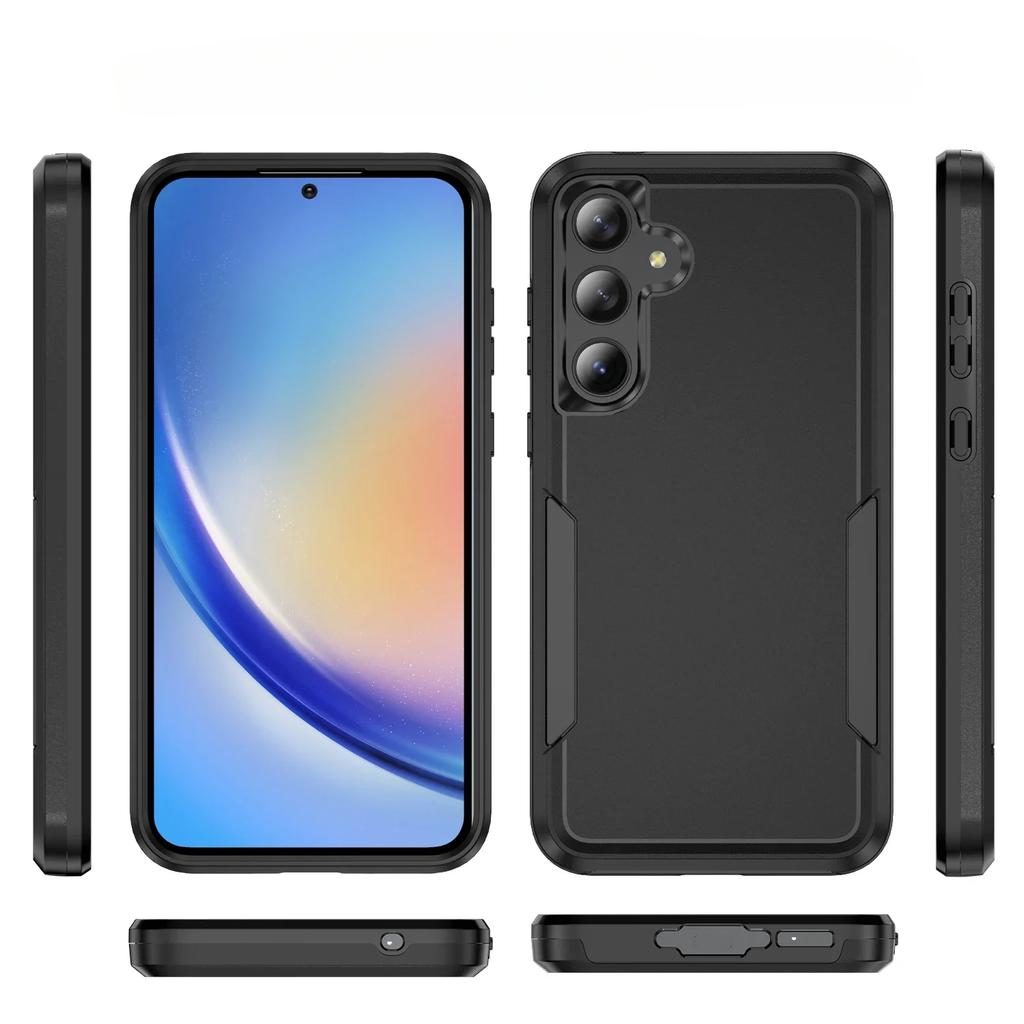 Für Samsung Galaxy S24 FE S22 S23 Plus S25 Ultra A06 A16 A56 A55 A35 A15 Schwerlast Militärqualität Schutzhüllen Panzerhülle