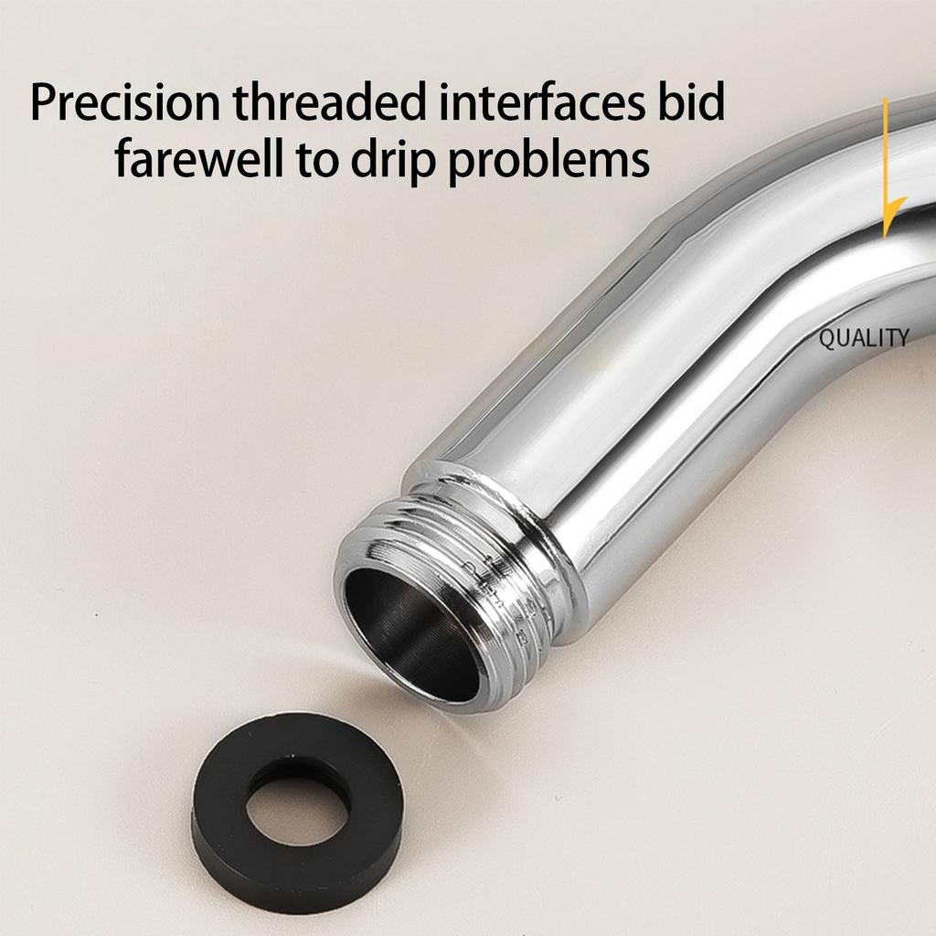 Practical 135 Degree Shower Hose Connectors Set of 3 for Enhances Sprayer Ranges and Leak Prevention Easy Installion