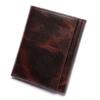 2025 Men's Vintage Genuine Leather Wallet Classic Billfold Card Holder Slim Male Purse for Daily Travel Use