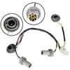 T-Top-Rated-2PCS Car Rear Taillight Lamp Socket & Wiring Harness For Hyundai Sonata 2011-2014 92450-3Q000 Replacement Parts