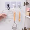 5-Haken Drehbarer Selbstklebender Wandhalter für Küche, Decke und Tür - Nahtloses Bohrloses Design für Utensilien, Kleidung und Hüte