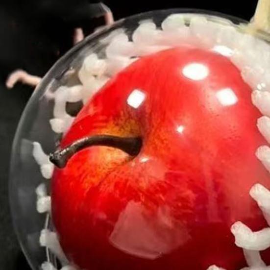 Pingente de Chaveiro de Natal Amuleto em Forma de Fruta Pingente para Espelho Retrovisor de Carro Descompressão