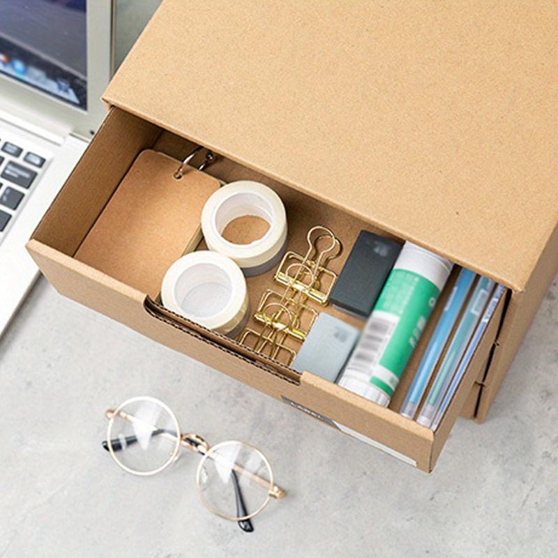 1pc Three Layers Drawers Office File Storage Box,stationery &magazine&File High Quaity Storage Drawer Organiser.