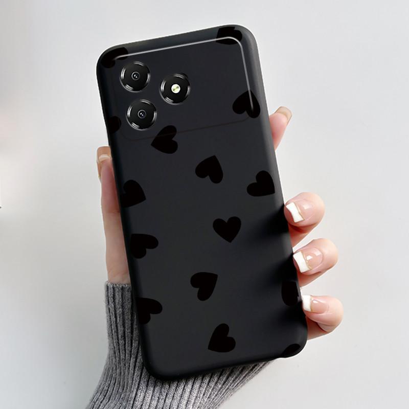 

Чохол для телефону ZTE Blade A36 М який силіконовий Чорний чохол Унікальний дизайн Візерунок Снігова гора Ударостійкий корпус Чохол для ZTE Blade A36 ZTE Blade A36