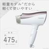 Panasonic Hair Dryer Ionity Quick Drying Large Air Volume Brown Tone EH-NE5G-T