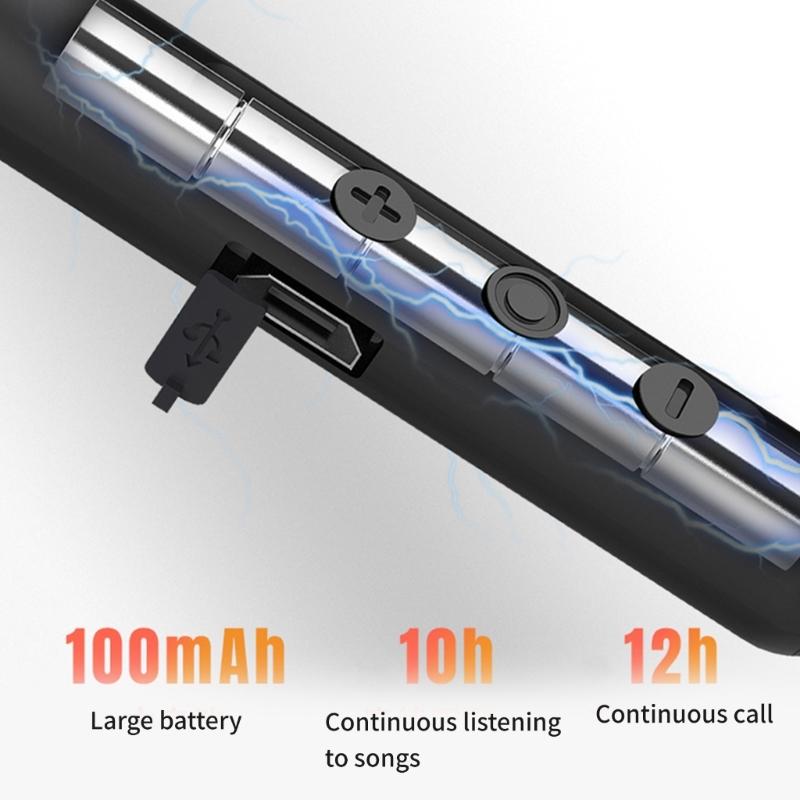 BX03 Ergonomic Neckband Earphones In Ear Headphones Advanced 5.0 Wireless for Workouts Commuting Travel Sports Headsets