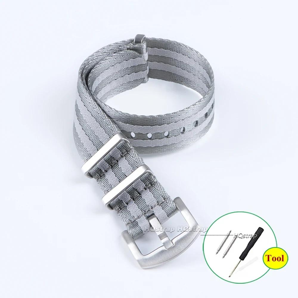 Curea din Nailon de Calitate Premium 18mm 20mm 22mm Bandă de Ceas din Pânză Împletită Bărbați Femei Brățară Sport Moale Militară Accesorii