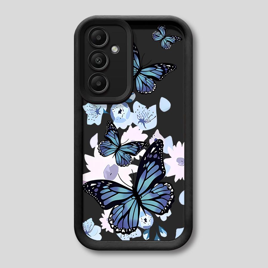 INS Retro Butterfly Case for Samsung Galaxy A52 A54 A31 A25 A26 A23 A34 A73 A32 A22 A21s A53 A24 Soft Cover